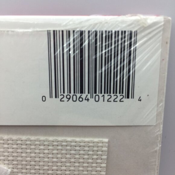 Set of 2 Counted Cross Stitch Kit Lace Ornament Santas List Shh Baby Asleep - Picture 5 of 9